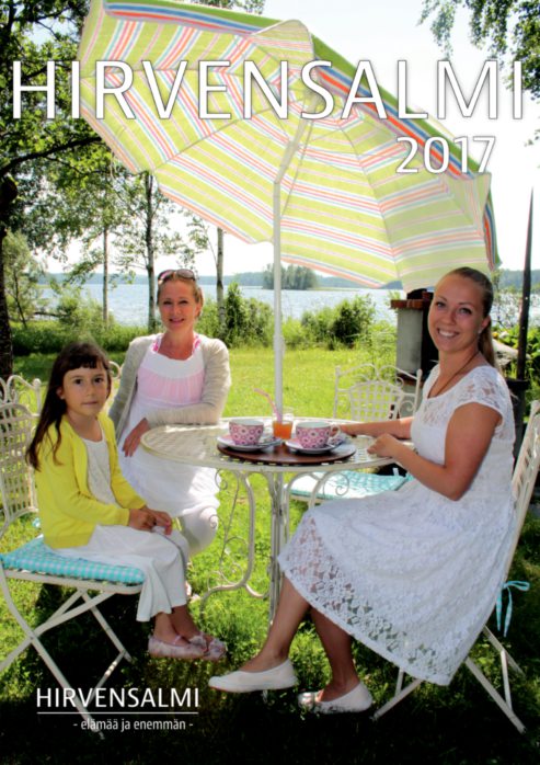 Hirvensalmi 2017 -matkailulehden kansi