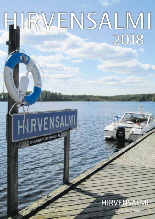 Hirvensalmi 2018 -matkailulehden kansi